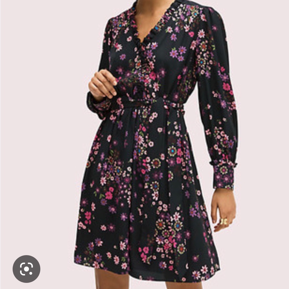 KATE SPADE
Bora Floral Print Fit & Flare Dress